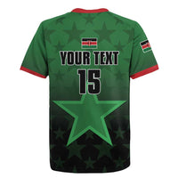 Custom Kenya Football Rugby Jersey Go Harambee Stars - Green Jersey - Wonder Print Shop