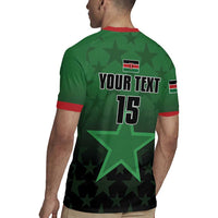 Custom Kenya Football Rugby Jersey Go Harambee Stars - Green Jersey - Wonder Print Shop