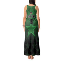 Custom Kenya Football Tank Maxi Dress Go Harambee Stars - Green Jersey - Wonder Print Shop