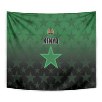 Kenya Football Tapestry Go Harambee Stars - Green Jersey - Wonder Print Shop