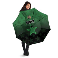 Kenya Football Umbrella Go Harambee Stars - Green Jersey - Wonder Print Shop