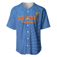 Custom DR Congo Football Baseball Jersey Come On Les Léopards - Wonder Print Shop