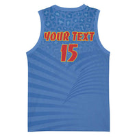 Custom DR Congo Football Basketball Jersey Come On Les Léopards - Wonder Print Shop