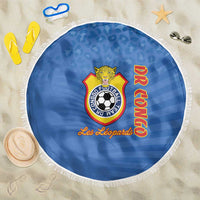 DR Congo Football Beach Blanket Come On Les Léopards - Wonder Print Shop