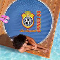 DR Congo Football Beach Blanket Come On Les Léopards - Wonder Print Shop