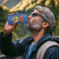 Custom DR Congo Football 4 in 1 Can Cooler Tumbler Come On Les Léopards - Wonder Print Shop