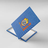 DR Congo Football Canvas Wall Art Come On Les Léopards - Wonder Print Shop