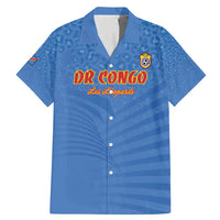 Custom DR Congo Football Family Matching Mermaid Dress and Hawaiian Shirt Come On Les Léopards - Wonder Print Shop