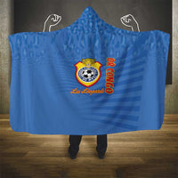 DR Congo Football Hooded Blanket Come On Les Léopards - Wonder Print Shop