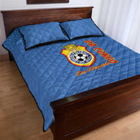DR Congo Football Quilt Bed Set Come On Les Léopards - Wonder Print Shop