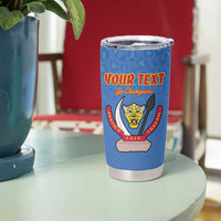 Custom DR Congo Football Tumbler Cup Come On Les Léopards - Wonder Print Shop