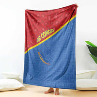 DR Congo Football Blanket Allez Les Léopards - Wonder Print Shop