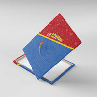 DR Congo Football Canvas Wall Art Allez Les Léopards - Wonder Print Shop