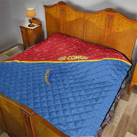 DR Congo Football Quilt Allez Les Léopards - Wonder Print Shop