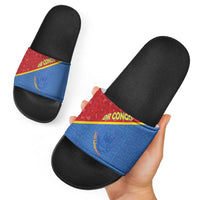 DR Congo Football Slide Sandals Allez Les Léopards - Wonder Print Shop