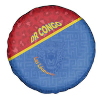 DR Congo Football Spare Tire Cover Allez Les Léopards - Wonder Print Shop