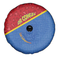 DR Congo Football Spare Tire Cover Allez Les Léopards - Wonder Print Shop