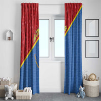 DR Congo Football Window Curtain Allez Les Léopards - Wonder Print Shop