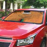 Zambia Football Auto Sun Shade Go Chipolopolo Go - Wonder Print Shop