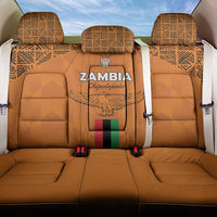 Zambia Football Back Car Seat Cover Go Chipolopolo Go - Wonder Print Shop