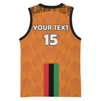 Custom Zambia Football Basketball Jersey Go Chipolopolo Go - Wonder Print Shop