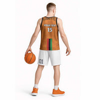 Custom Zambia Football Basketball Jersey Go Chipolopolo Go - Wonder Print Shop