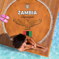 Zambia Football Beach Blanket Go Chipolopolo Go - Wonder Print Shop
