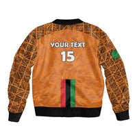 Custom Zambia Football Bomber Jacket Go Chipolopolo Go - Wonder Print Shop