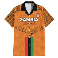 Custom Zambia Football Family Matching Summer Maxi Dress and Hawaiian Shirt Go Chipolopolo Go - Wonder Print Shop