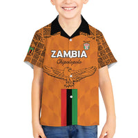Custom Zambia Football Family Matching Tank Maxi Dress and Hawaiian Shirt Go Chipolopolo Go - Wonder Print Shop