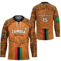 Custom Zambia Football Hockey Jersey Go Chipolopolo Go - Wonder Print Shop