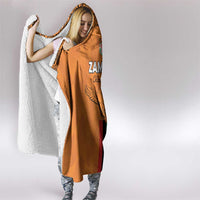 Zambia Football Hooded Blanket Go Chipolopolo Go - Wonder Print Shop