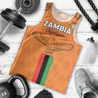 Custom Zambia Football Men Tank Top Go Chipolopolo Go - Wonder Print Shop