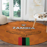 Zambia Football Round Carpet Go Chipolopolo Go - Wonder Print Shop