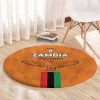 Zambia Football Round Carpet Go Chipolopolo Go - Wonder Print Shop