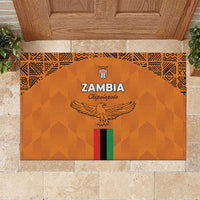Zambia Football Rubber Doormat Go Chipolopolo Go - Wonder Print Shop