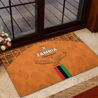 Zambia Football Rubber Doormat Go Chipolopolo Go - Wonder Print Shop