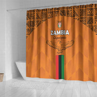 Zambia Football Shower Curtain Go Chipolopolo Go - Wonder Print Shop