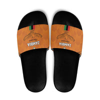 Zambia Football Slide Sandals Go Chipolopolo Go - Wonder Print Shop
