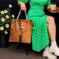 Zambia Football Tote Bag Go Chipolopolo Go - Wonder Print Shop