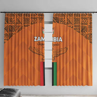 Zambia Football Window Curtain Go Chipolopolo Go - Wonder Print Shop