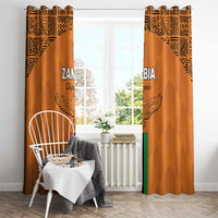 Zambia Football Window Curtain Go Chipolopolo Go - Wonder Print Shop