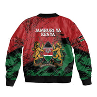 Kenya Independence Day Bomber Jacket 61st Anniversary - Coat Of Arms - Wonder Print Shop