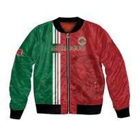 Custom Morocco Football Bomber Jacket Go Atlas Lions - Wonder Print Shop