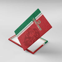 Custom Morocco Football Canvas Wall Art Go Atlas Lions - Wonder Print Shop