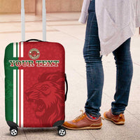 Custom Morocco Football Luggage Cover Go Atlas Lions - Wonder Print Shop