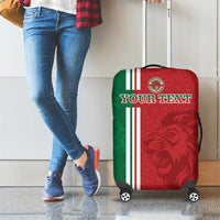 Custom Morocco Football Luggage Cover Go Atlas Lions - Wonder Print Shop