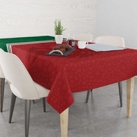 Custom Morocco Football Tablecloth Go Atlas Lions - Wonder Print Shop