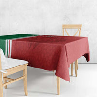 Custom Morocco Football Tablecloth Go Atlas Lions - Wonder Print Shop