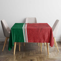 Custom Morocco Football Tablecloth Go Atlas Lions - Wonder Print Shop